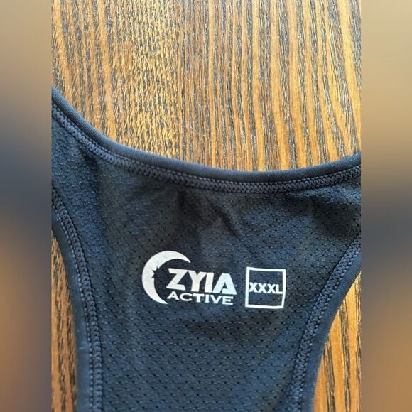 Zyia Active Black Classic Mesh Bra RC XXXL 3X NWT - Picture 12 of 14